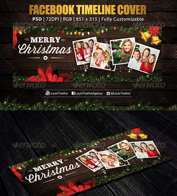 Family Christmas Facebook Covers