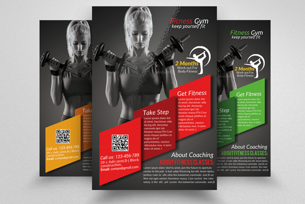 First Class Fitness Flyer