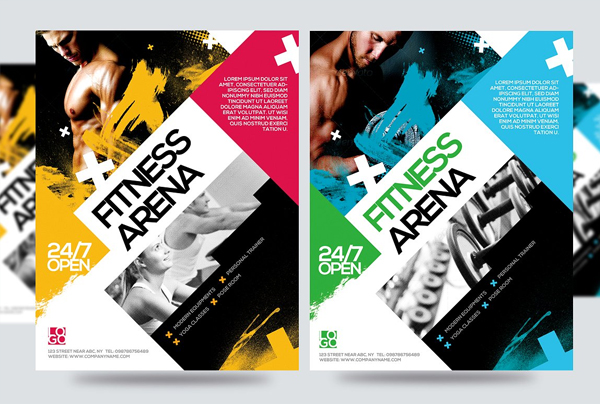 Fitness Arena Flyer Template