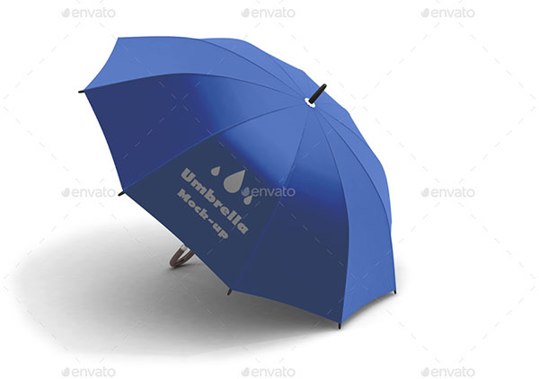 Floral Umbrella Mockup