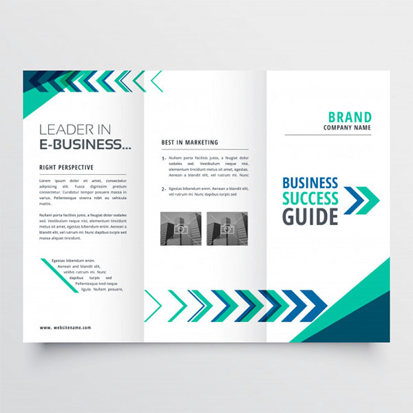 Free Business Tri fold Brochure Template
