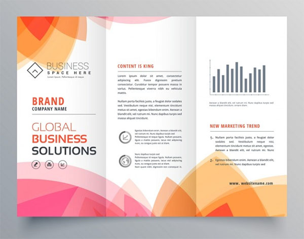 Free Marking Modern Brochure Design
