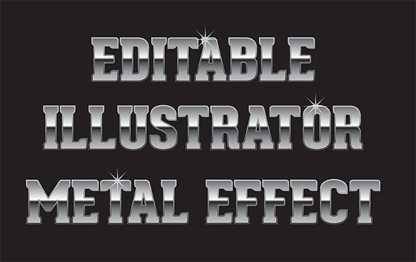 Free Metal Photoshop Text Effect