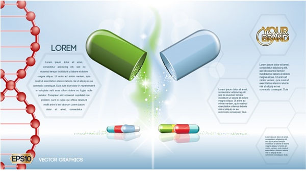 Free Vector Healthcare Brochure Template