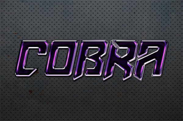 Future Chrome Styles for Photoshop