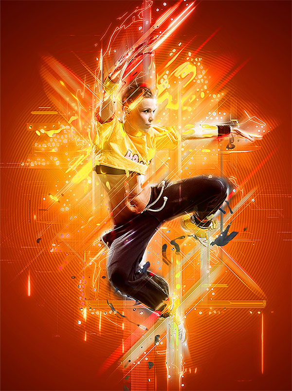 Abstract Photoshop Action