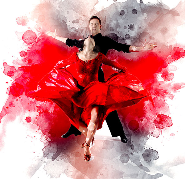 Abstract Watercolor Photoshop Action