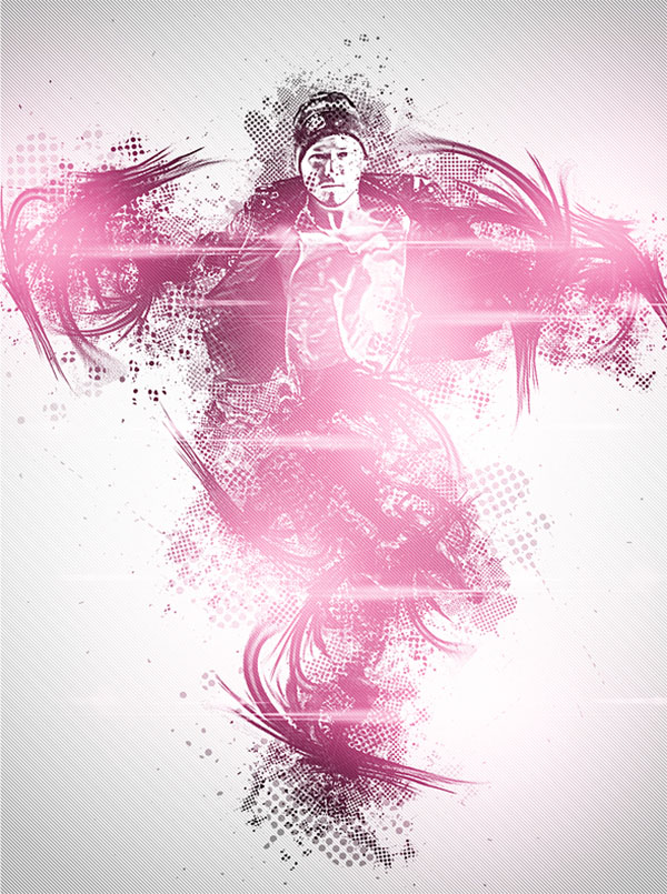 Abstract Dots Photoshop Action