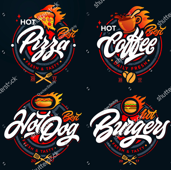 Amazing Fastfood Logo Templates