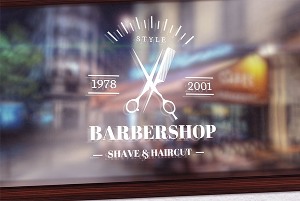 Barber Shop Logo Elements