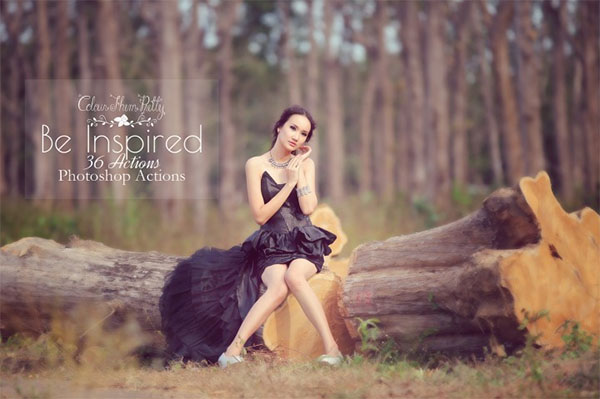 Be Inspired Actions for Photoshop Actions