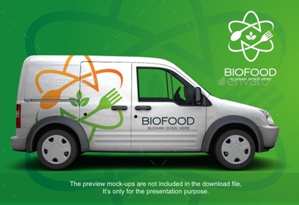 Bio Food Logo Template