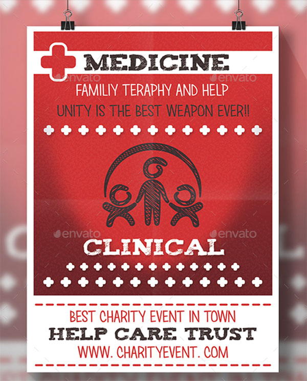 Blood Drive Event Flyer Template