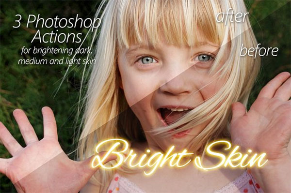 Bright Skin Photoshop Actions