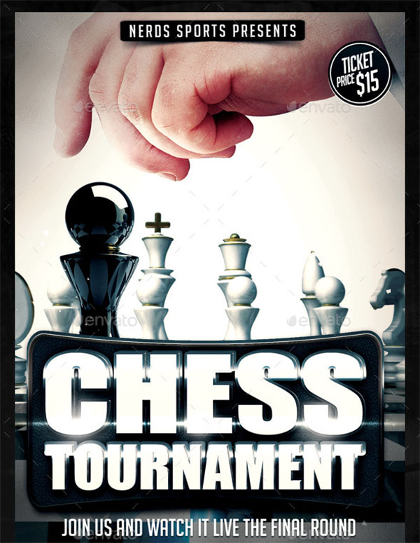 Chess Tournament Sports Flyer