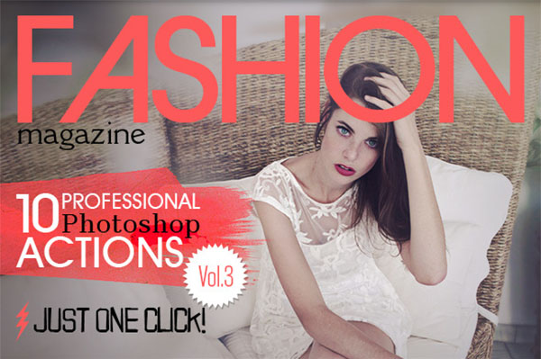 Fashion Magazine Photoshop Actions