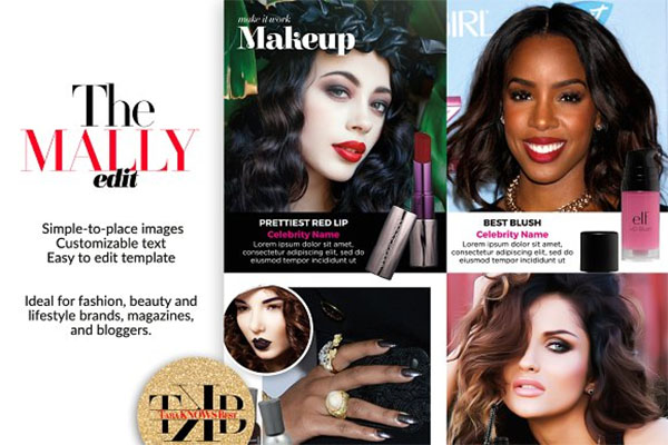 Fashion Professional The Mally Edit Page Actions