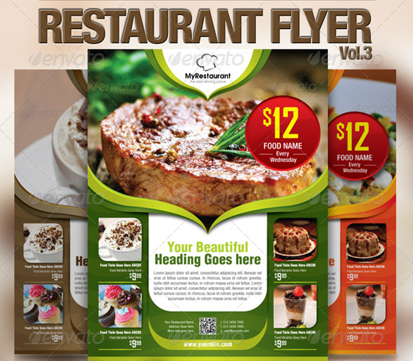Fast Food Restaurant Flyer Design