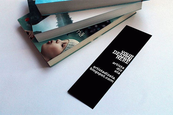 Free Bookmark Mockup