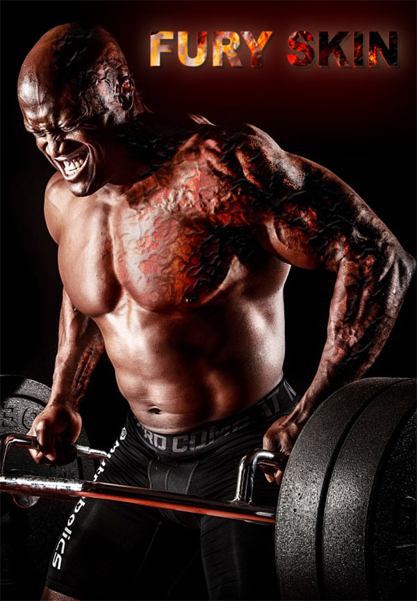 Fury Skin Photoshop Action