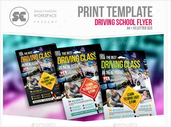 Driving Class Flyer