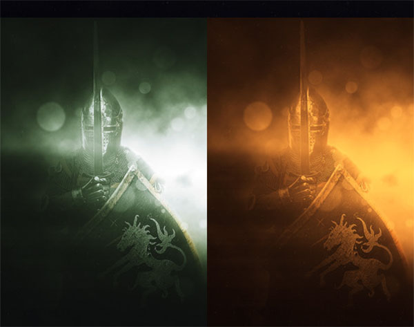 Dust Storm Photoshop Action