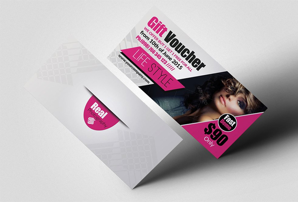 Fashion and Flexible Gift Voucher Template