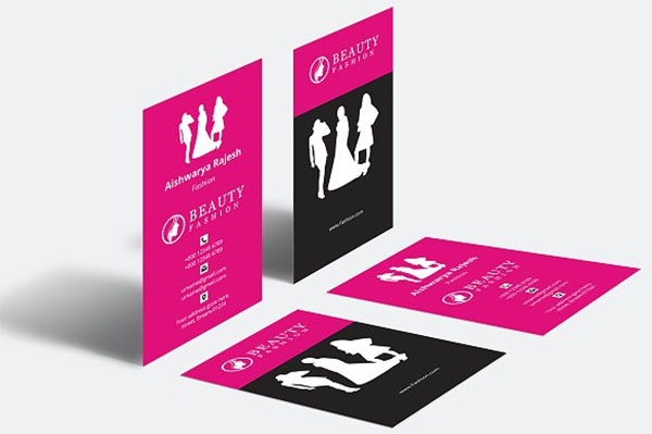 Makeup Artist Hotoshop Business Card