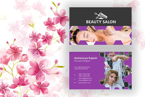 Printable Makeup Artist Business Card