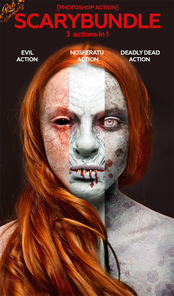 Scary Bundle Photoshop Action