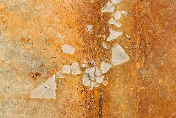 Shards of Broken Glass Texture