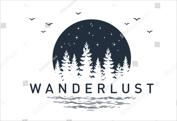 Vector Illustration Forest Logo Template