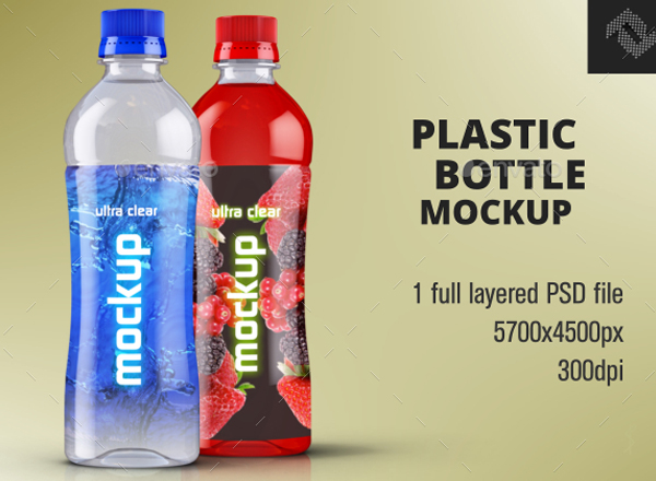 Water Plastic Bottle Mockups – Free & Premium Photoshop, Vector, EPS Formats Mockup Download