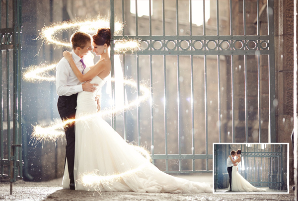 Awesome Sparkler Overlays