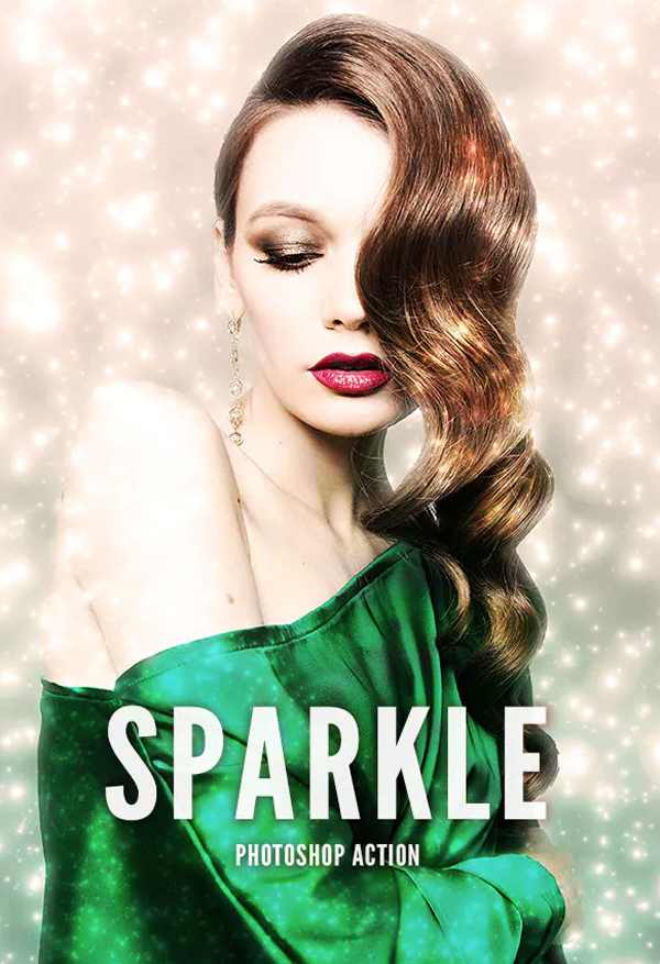 Beautiful Sparkle Photoshop Action