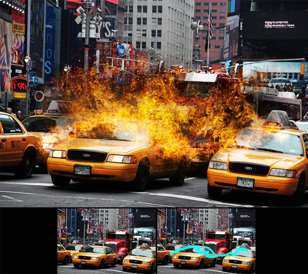 Best Fire Photoshop Action