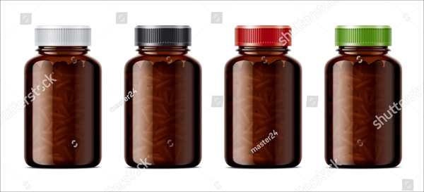 Blank Bottles Mockup