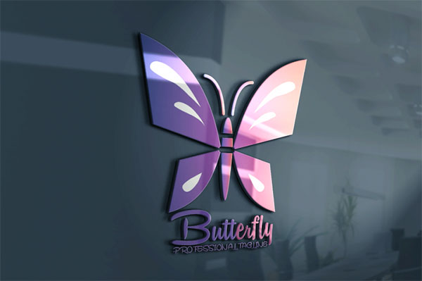 Butterfly Logo Template