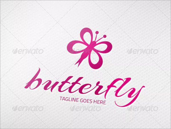 CMYK Butterfly Logo