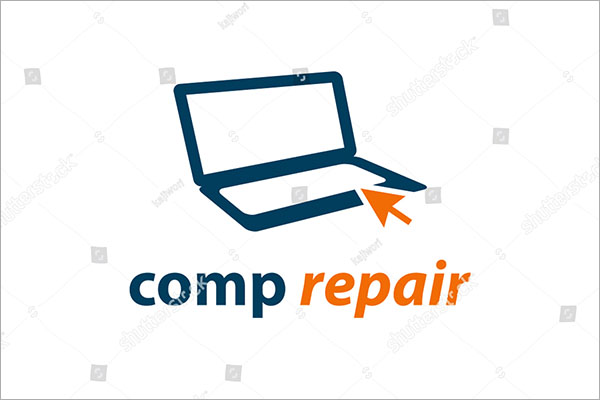 Creative Vector Computer Logo