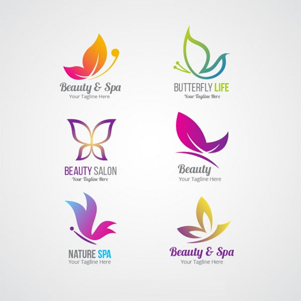 Free Vector Beauty Logos