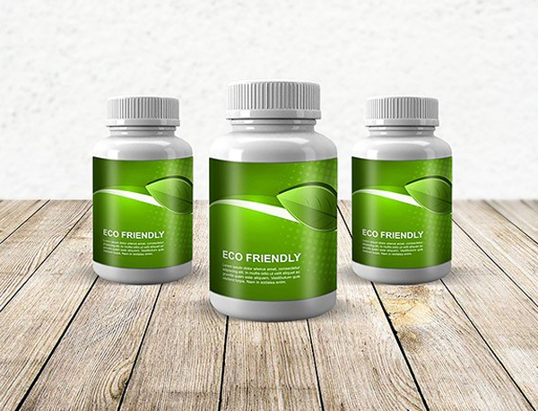Medicine Pills Bottle Mock-up 