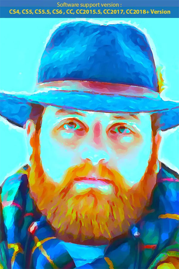 Modern Painting Photoshop Action