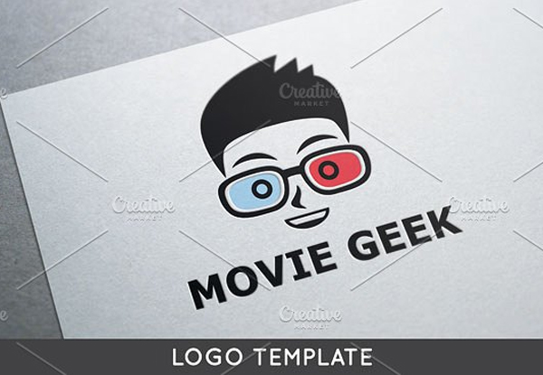 Movie Geek Logo