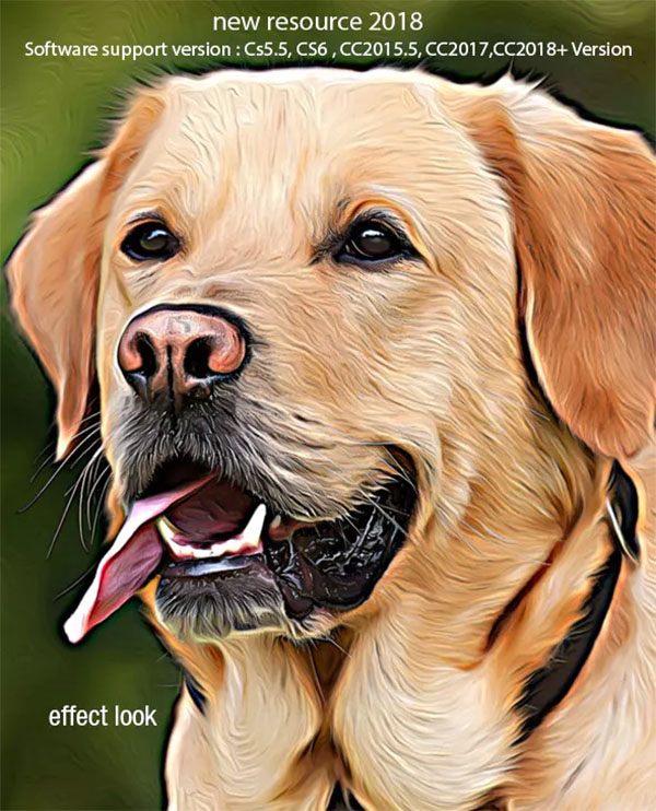 Natural Oil Painting Poster