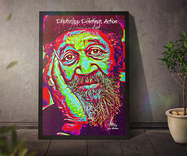 Photoshop Paintings Action