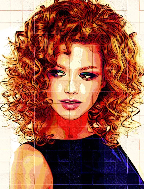 Poster Art Style Photoshop Action