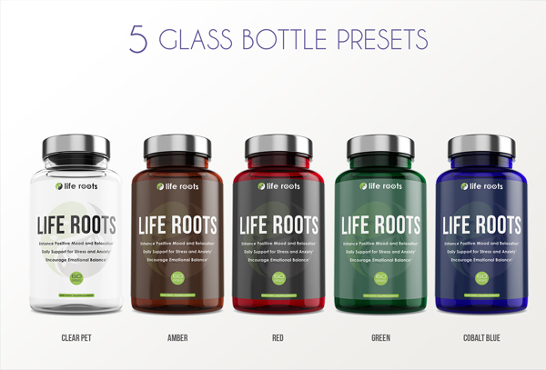 Premium Quality Pills Bottle Mockup