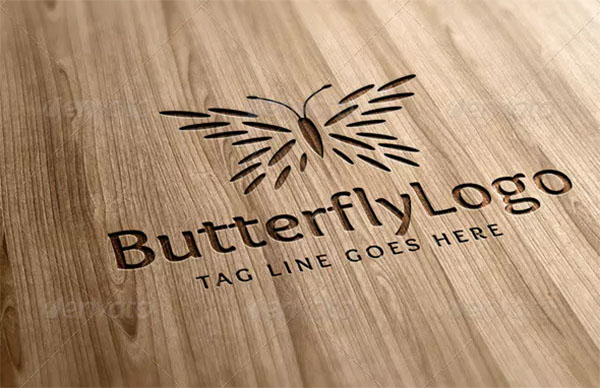 Print Butterfly Logo