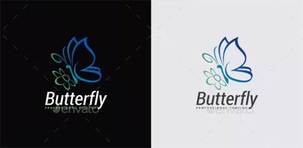 Resizable Butterfly Logo